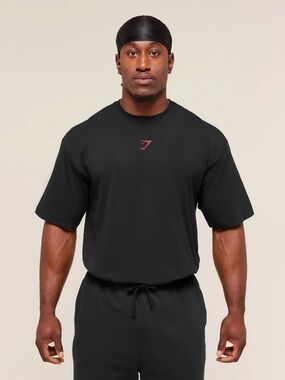 Gymshark Power Tshirt Men’s XS Oversized Fit Read Description On XS Per Gymshark
